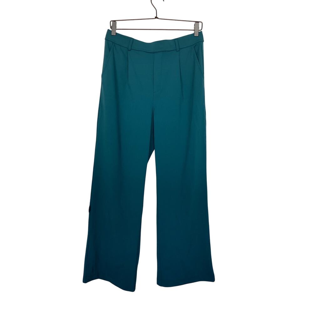 NWT Halara Flex™ DayStretch High Waisted‎ Pocket Work Flare Pants Size Medium - Picture 2 of 11